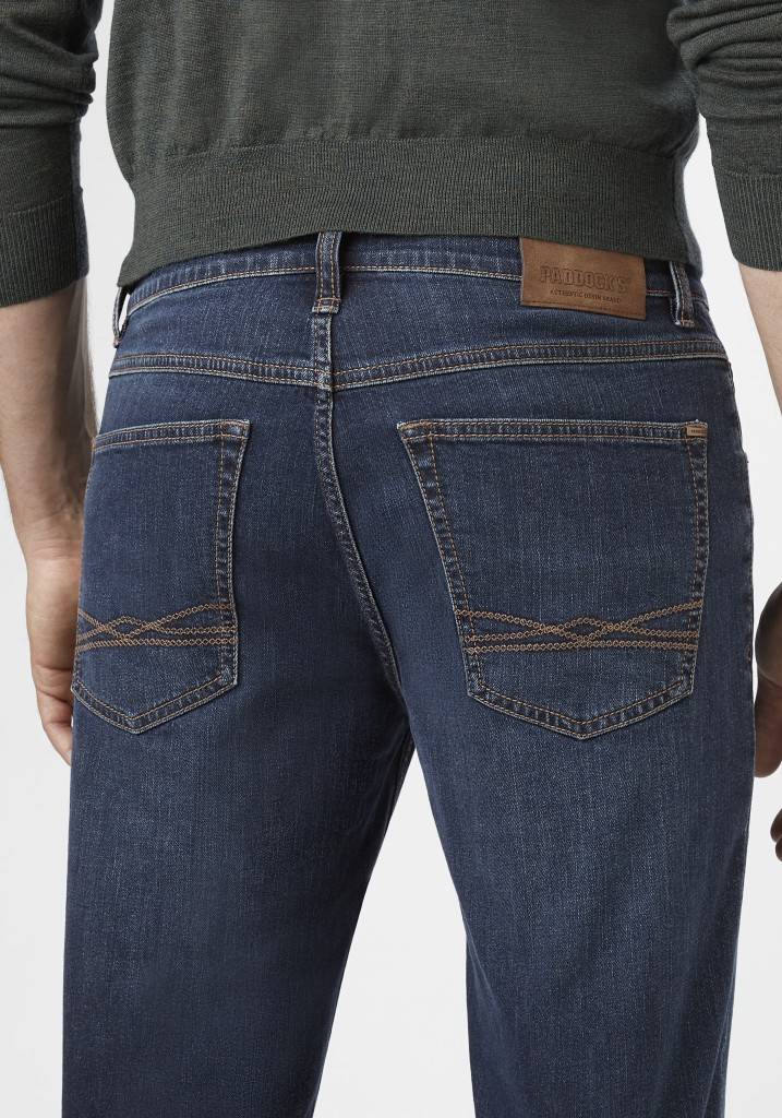 Paddocks BEN bequeme Passform - dark blue used moustache Neueste Mode