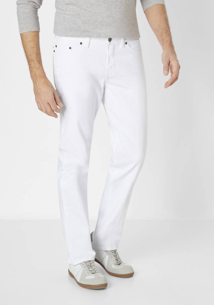 Paddocks PIPE MOTION&COMFORT schmale Passform - white Online Outlet