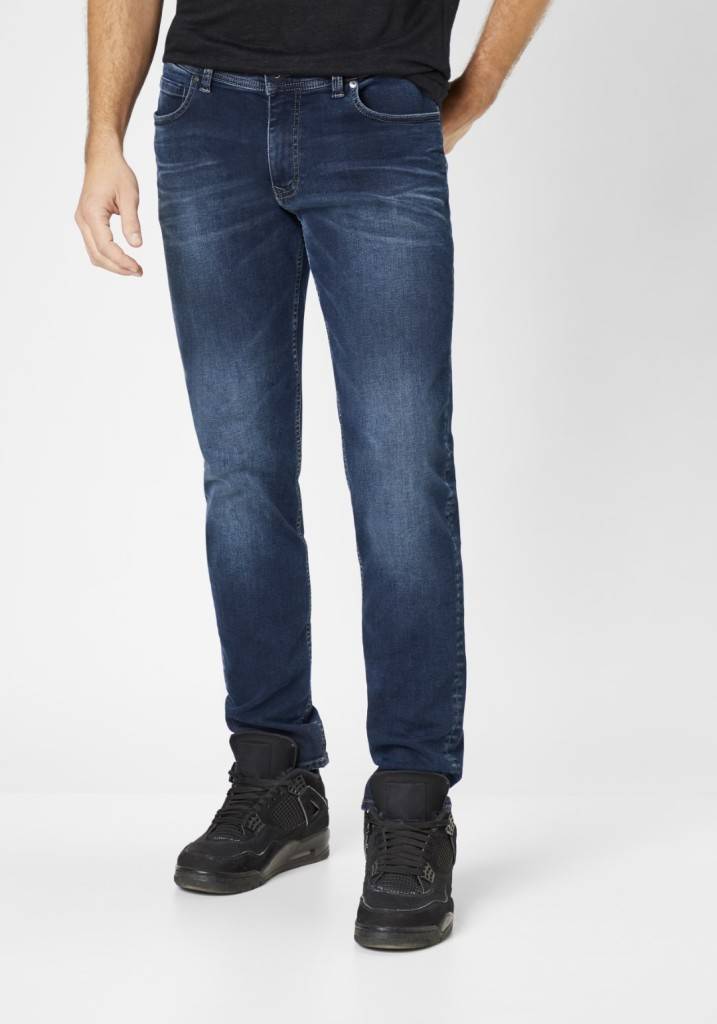 Paddocks DEAN MOTION&COMFORT schmale Passform - vintage blue black wash Exklusive Angebote