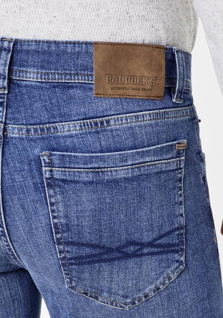 Paddocks DEAN MOTION&COMFORT schmale Passform - true blue heavy washed JETZT KAUFEN
