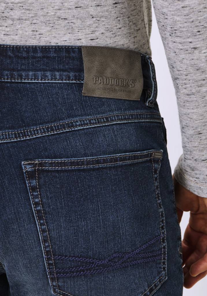 Paddocks DUKE normale Passform - blue black heavy wash Vierteljährliche Förderung
