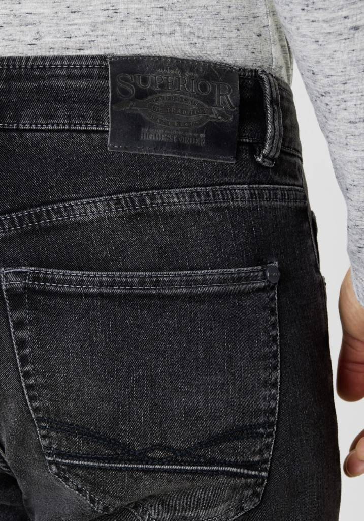 Paddocks DUKE normale Passform - dark grey vintage wash Discount Store für neue Produkte