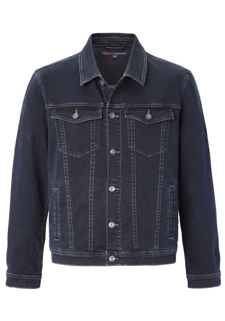 Paddocks Denim Jacket normale Passform - blue/black 50% Rabatt mit kostenlosem Versand
