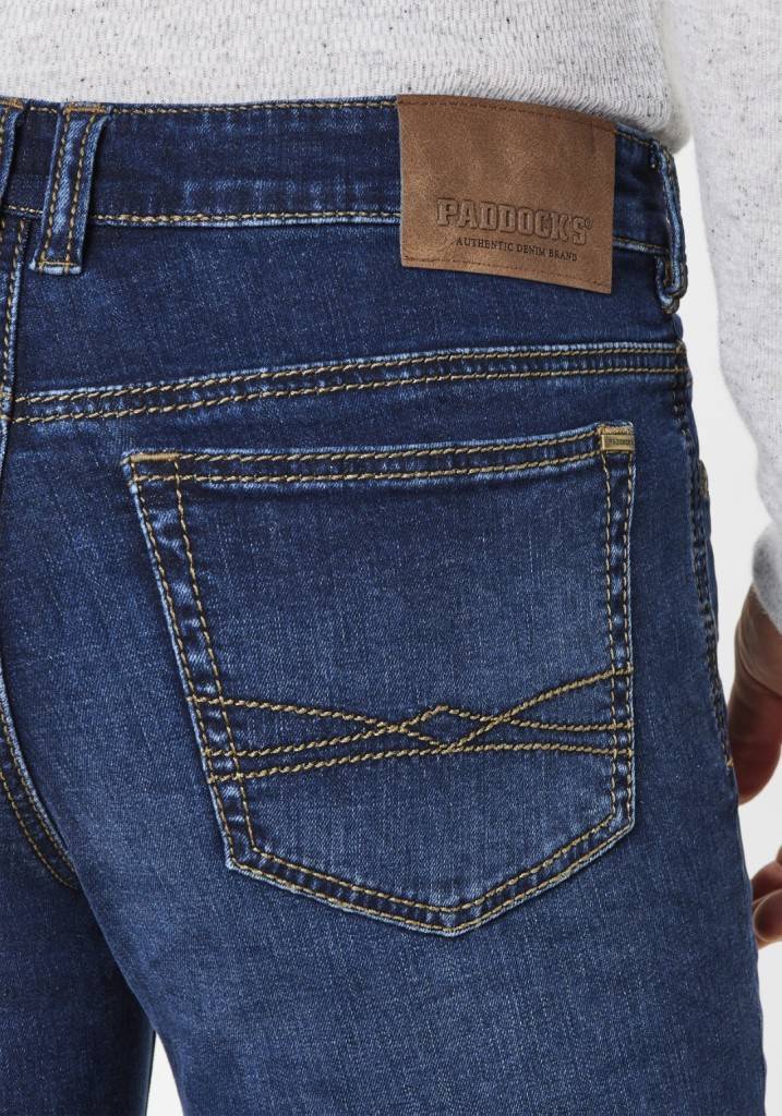 Paddocks PIPE Saddle Stitch MOTION&COMFORT schmale Passform - dark blue used Speichern exportieren