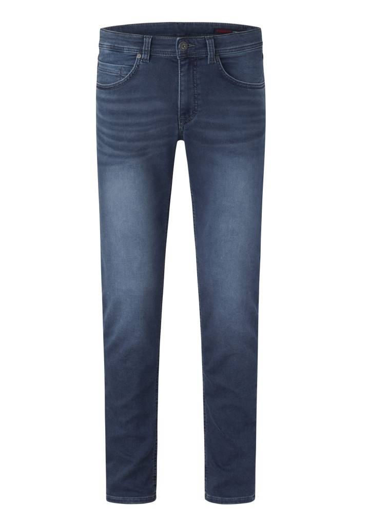 Paddocks DEAN MOTION&COMFORT JOGG DENIM schmale Passform - blue grey used moustache Outlet