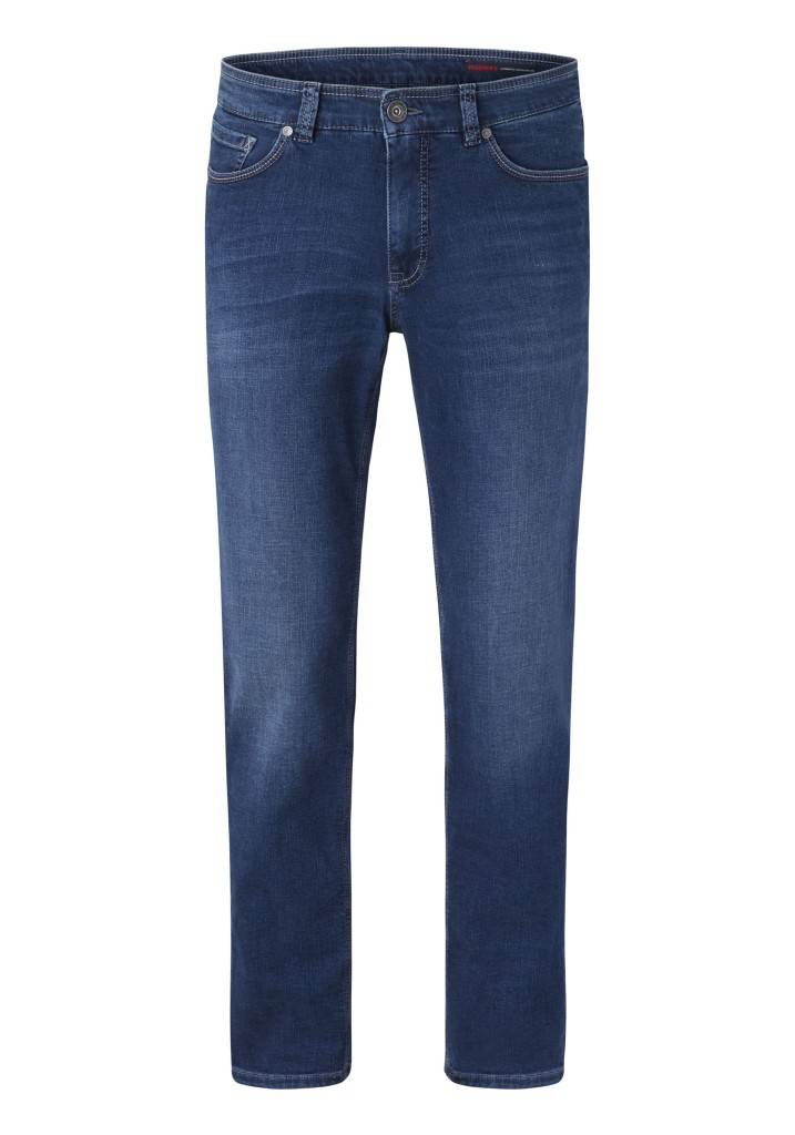 Paddocks PIPE MOTION&COMFORT schmale Passform - medium blue od blue used moustache Angebote