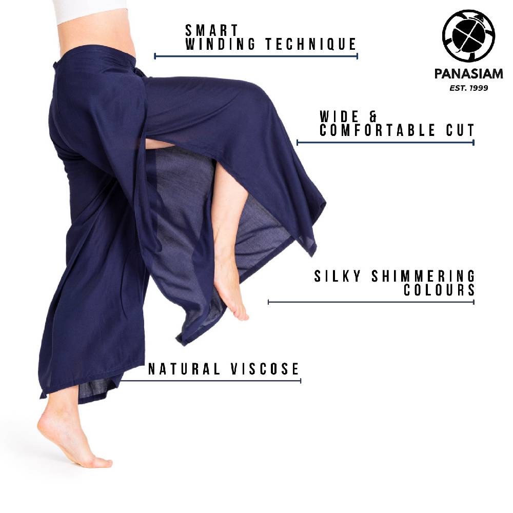 Panasiam Wickelhose einfarbig Online Outlet