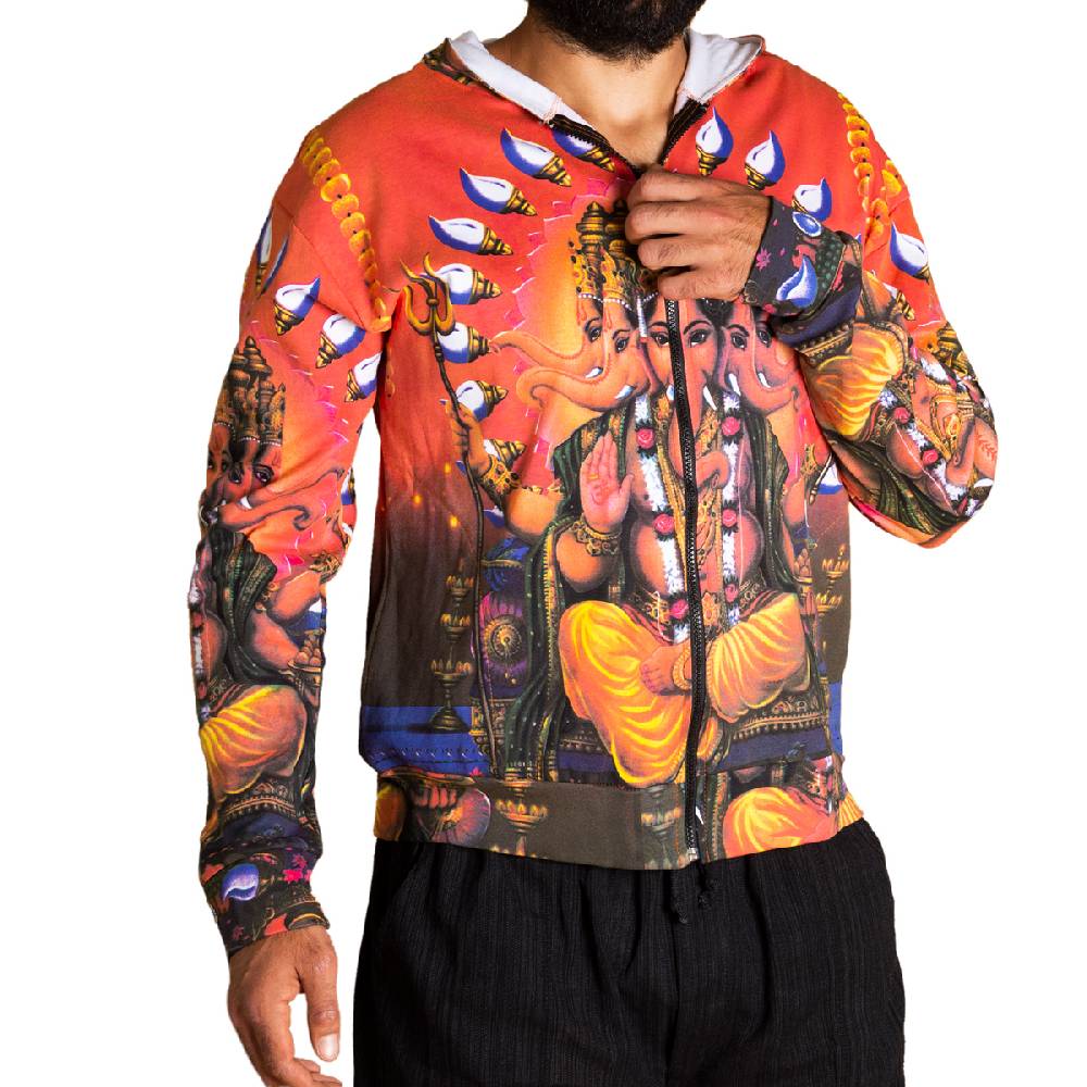 Panasiam Kapuzenjacke Ganesha 50% Rabatt für begrenzte Zeit