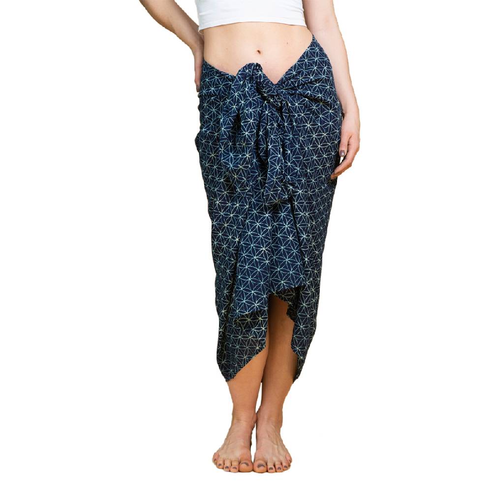 Panasiam Sarong Baumwolle Indigo Verkauf
