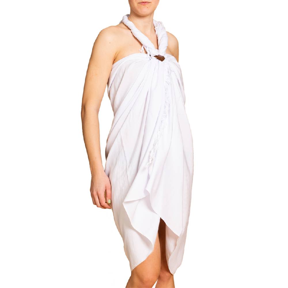 Panasiam Sarong unicolor in zwei Größen Angebote