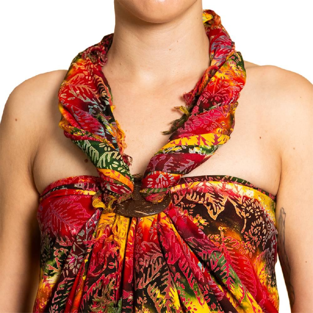 Panasiam Sarong Wachsbatik bunttöne Meist gekauft
