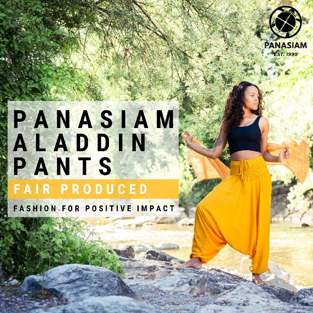 Panasiam Aladinhose Einfarbig Vatertagsangebot
