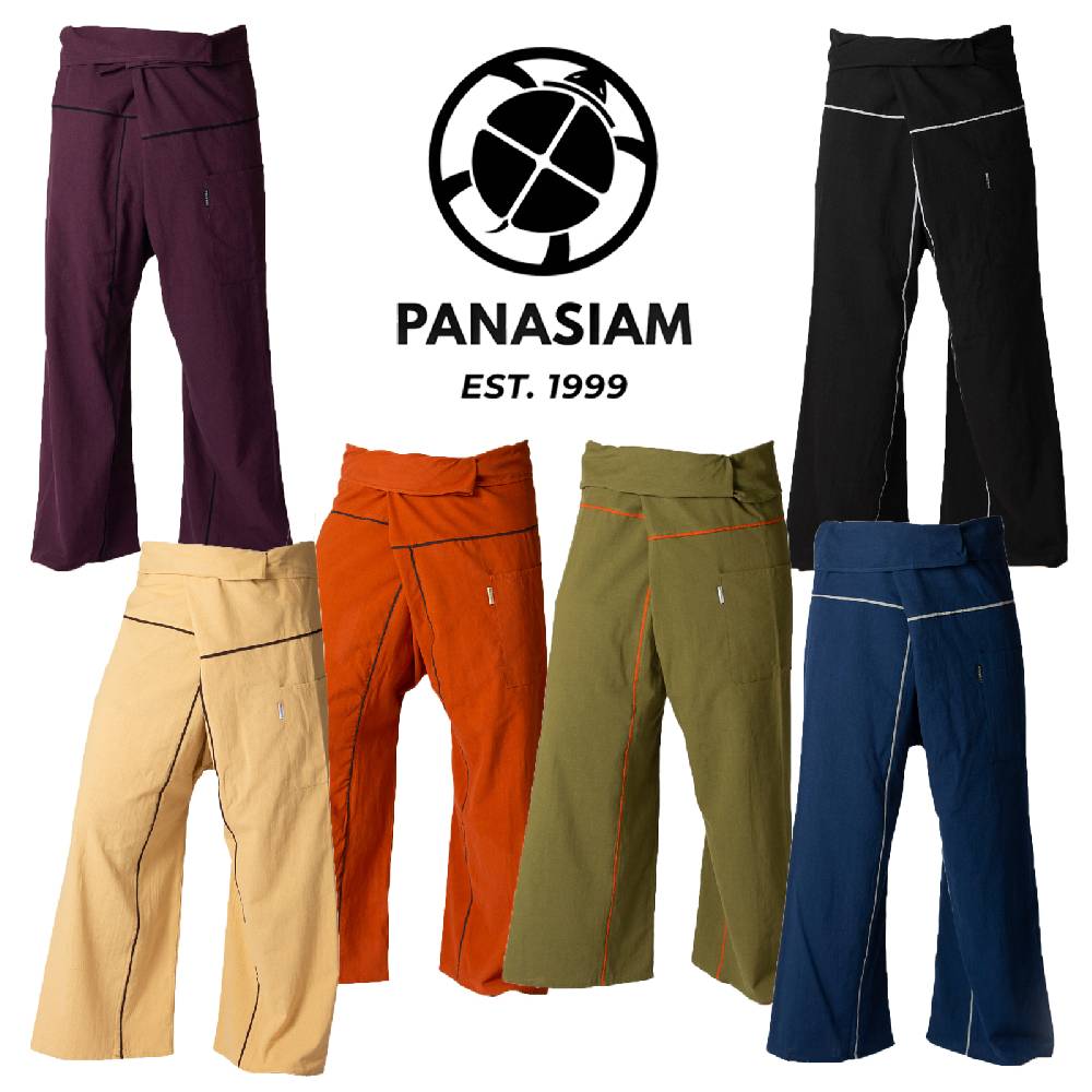 Panasiam Thai Fischerhose Streifen Neueste Mode