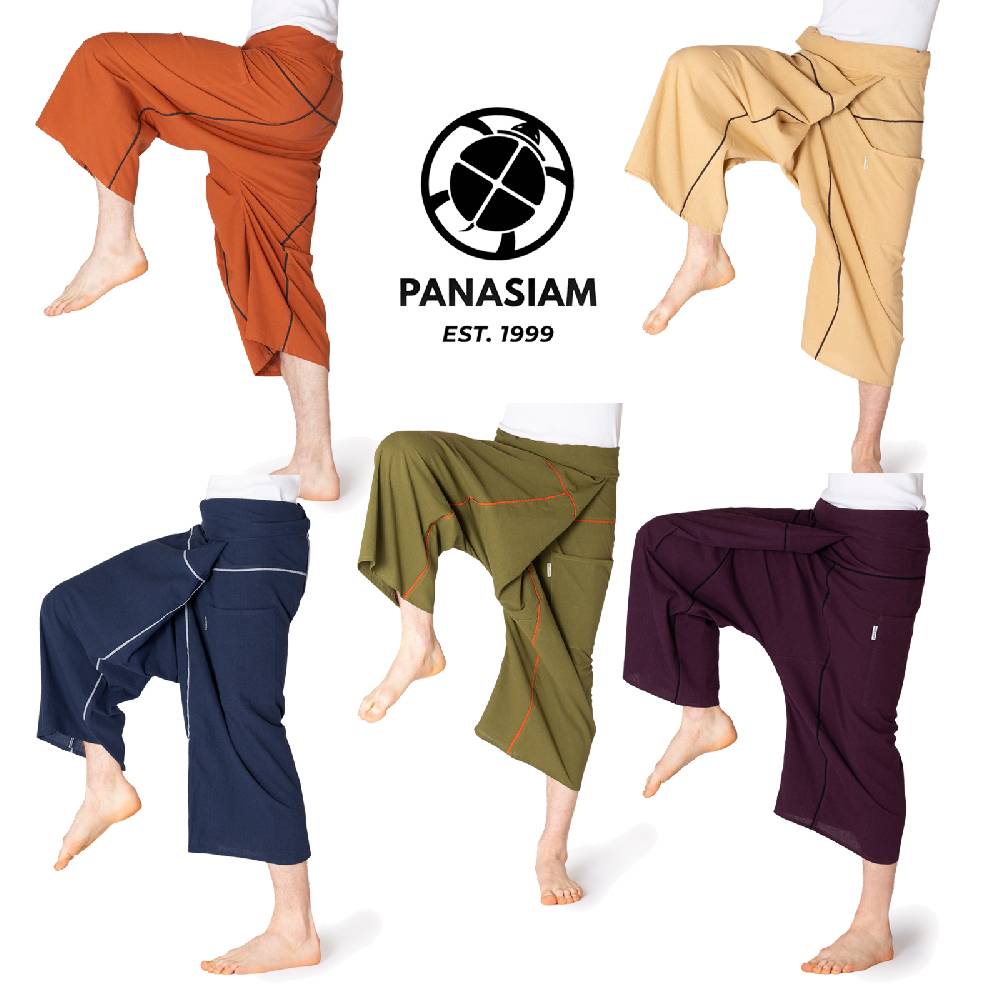 Panasiam Thai Fischerhose 3/4 Länge Kostenloser Versand