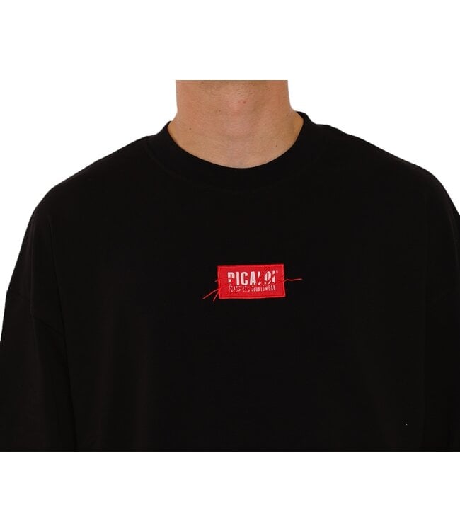 Picaldi EMPHASIZE Oversize Shirt Black Super Sparpreis