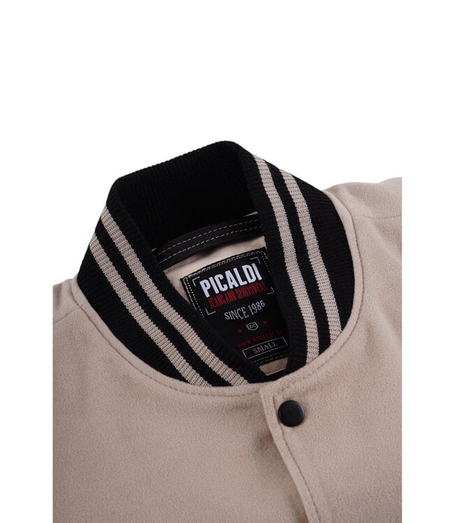 Picaldi Sweatjacket College Jacke TIGER Beige 50% Rabatt mit kostenlosem Versand