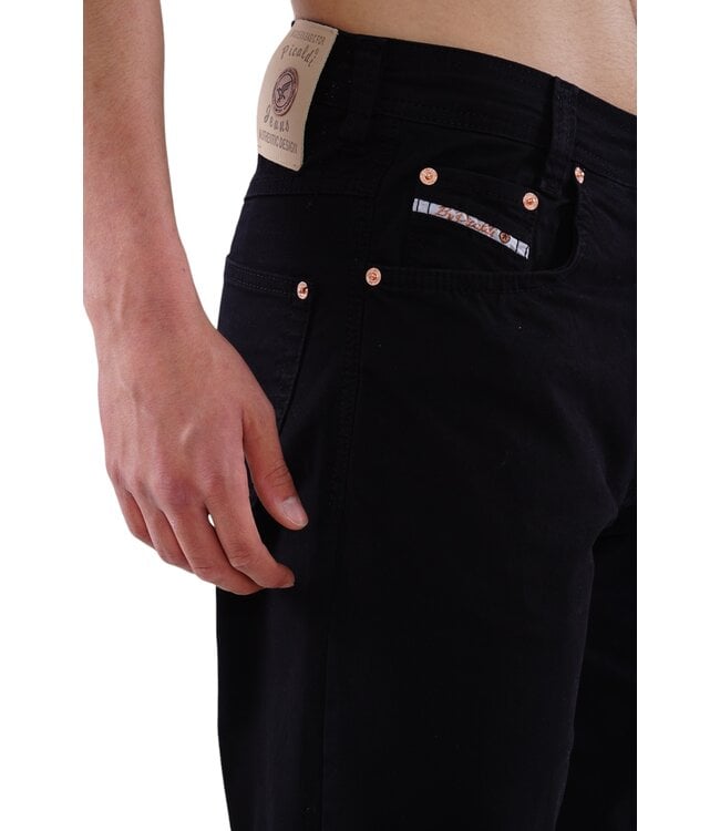 Picaldi Zicco 472 Gabardine Glow BLACK | Loose & Relaxed Fit Speichern exportieren