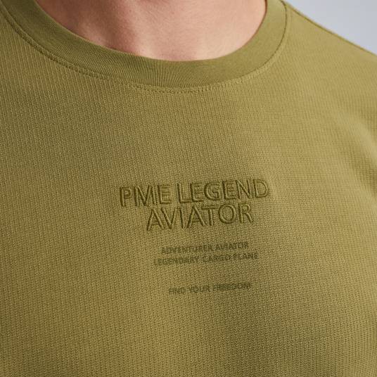 Pme Legend T-Shirt mit Waffelstruktur Valentinstagsangebot
