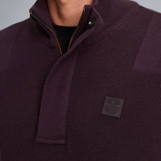 Pme Legend Pullover mit halbem Reißverschluss Auslauf