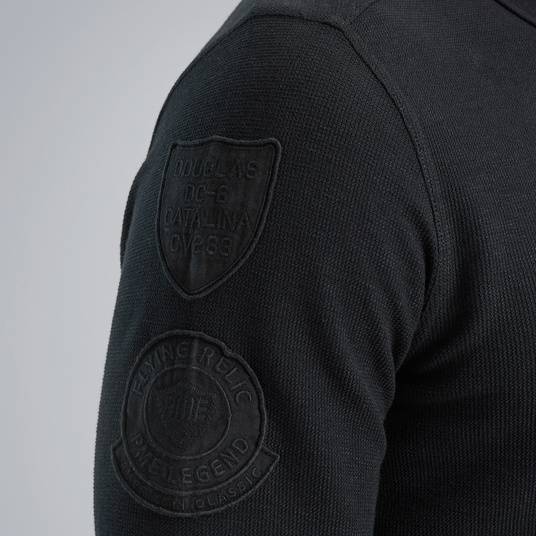 Pme Legend Poloshirt mit langen Ärmeln Kostenloser Versand
