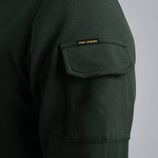 Pme Legend Pullover mit halbem Reißverschluss Limitierter Zeitrabatt