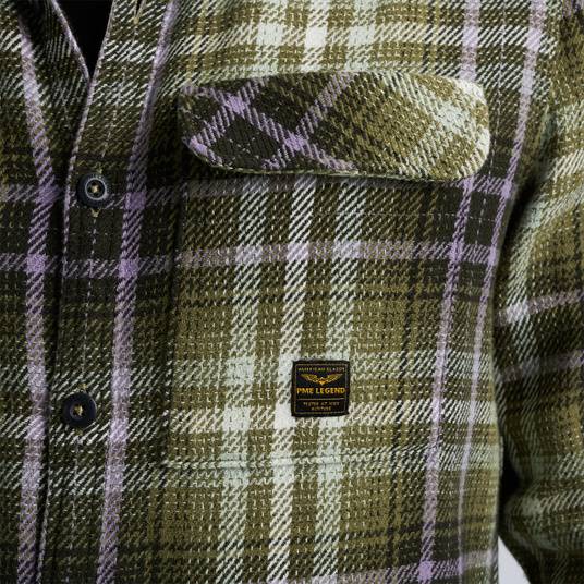 Pme Legend Hemdjacke mit Karomuster Fabrikpreis