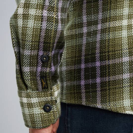 Pme Legend Hemdjacke mit Karomuster Fabrikpreis