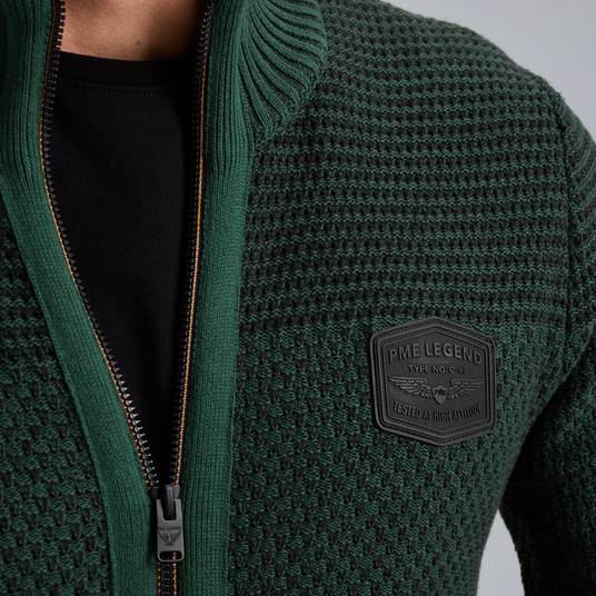 Pme Legend Strickjacke mit Reißverschluss Super Sparpreis
