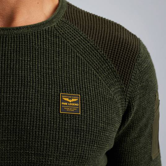 Pme Legend Pullover mit Flight-Pocket Begrenzte Freigabe