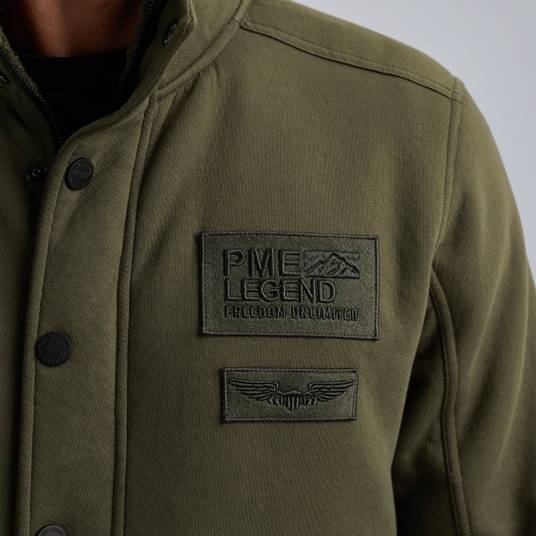Pme Legend Strickjacke aus Teddystoff Letzte 3 Tage