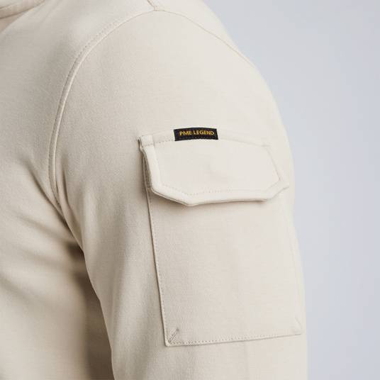 Pme Legend Pullover mit halbem Reißverschluss Letzte 2 Tage