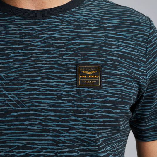 Pme Legend T-Shirt mit Allover-Print Letzte 3 Tage