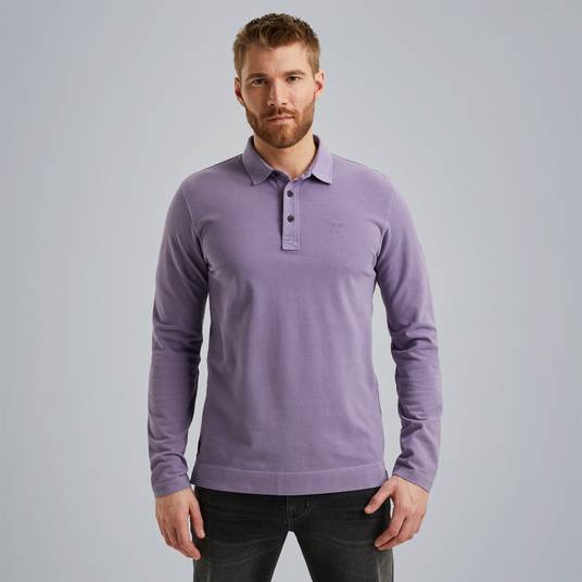 Pme Legend Poloshirt mit langen Ärmeln