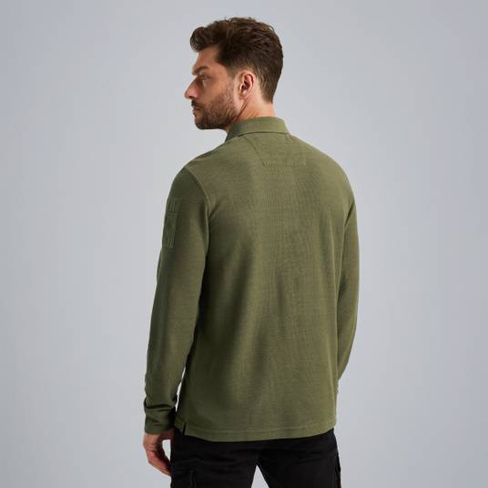 Pme Legend Poloshirt mit langen Ärmeln Letzter Tag