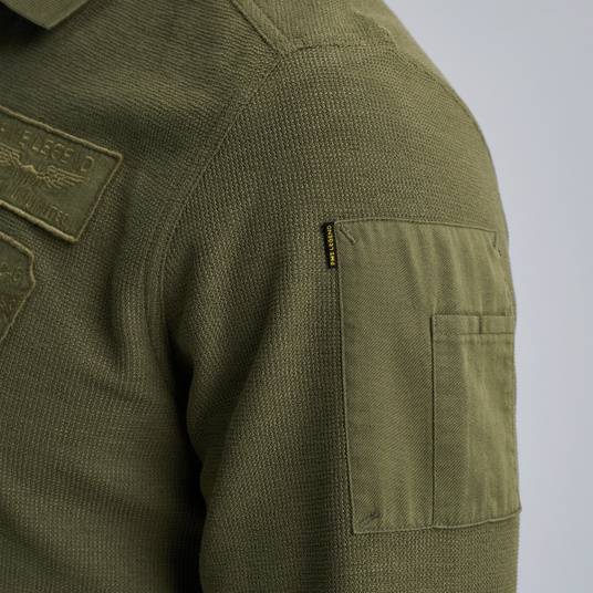 Pme Legend Poloshirt mit langen Ärmeln Letzter Tag