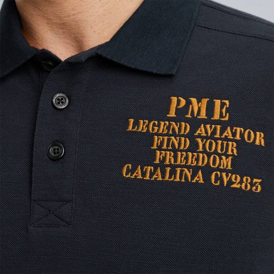 Pme Legend Poloshirt aus Piqué Nur für heute