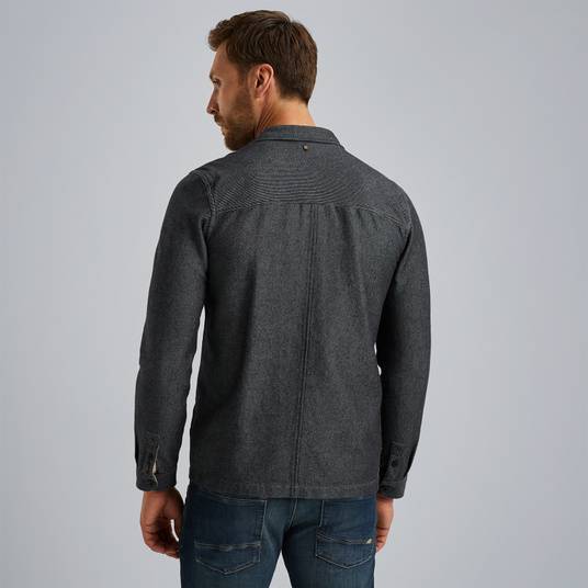 Pme Legend Hemdjacke aus Flanell-Twill Kostenloser Versand international