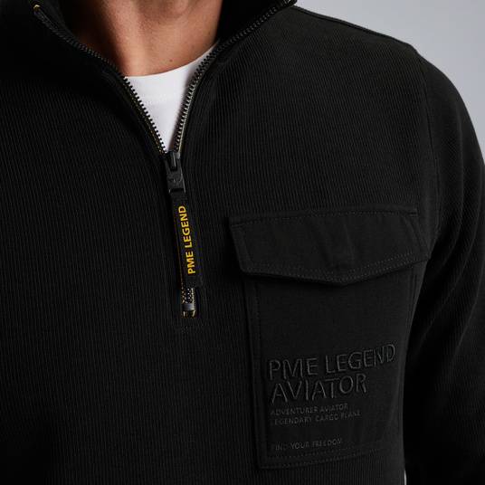 Pme Legend Pullover mit halbem Reißverschluss Sonderangebote