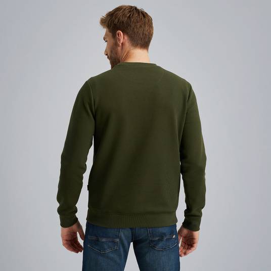 Pme Legend Sweatshirt mit Waffelstruktur Bis zu 50% Rabatt