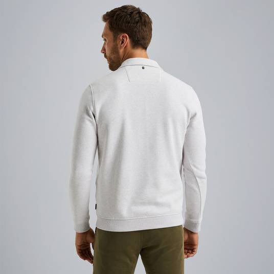 Pme Legend Sweatshirt mit Polokragen Super Rabatt