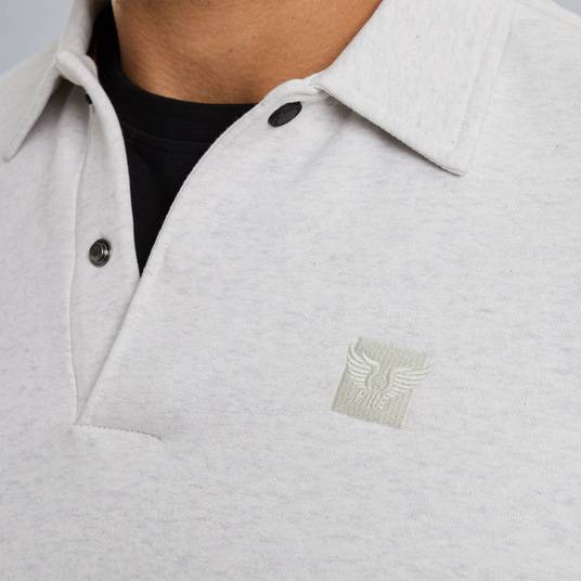 Pme Legend Sweatshirt mit Polokragen Super Rabatt