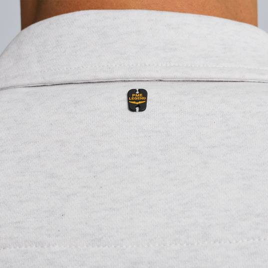 Pme Legend Sweatshirt mit Polokragen Super Rabatt
