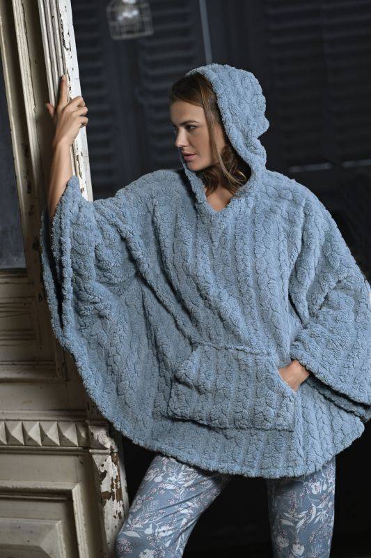 Ringella Poncho mit Kapuze - One Size Kostenloser Versand international