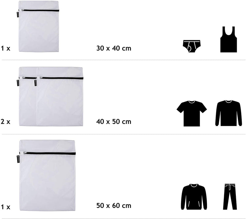 Rooxs Profi Wäschenetze, Wäschesäcke für Waschmaschine und Trockner Top Angebot