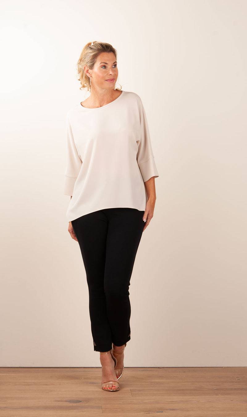 PIU&PIU Blusenshirt Hellbeige Flash Sale