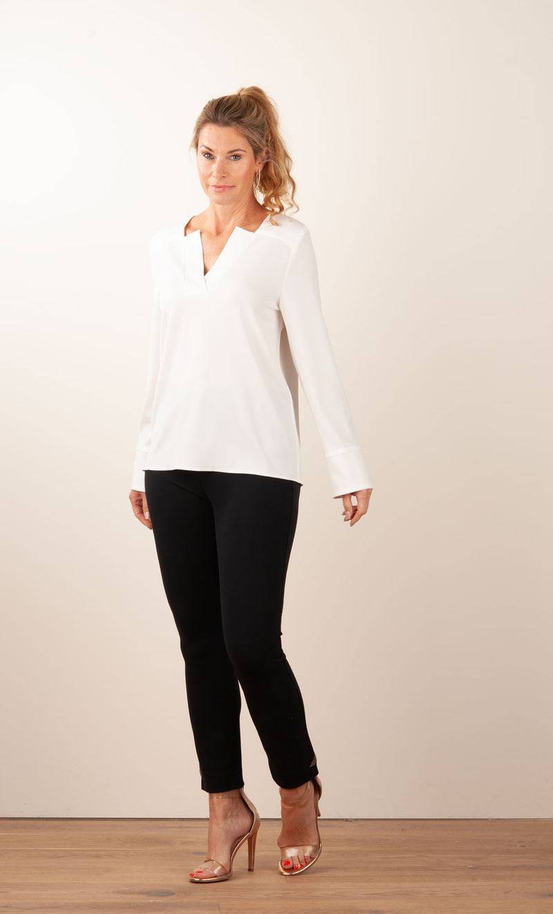 PIU&PIU Blusenshirt Weiß Exklusivangebot