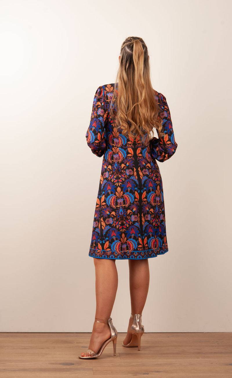 Hale Bob Kleid Schwarz | Blau | Multicolor Große Rabatte