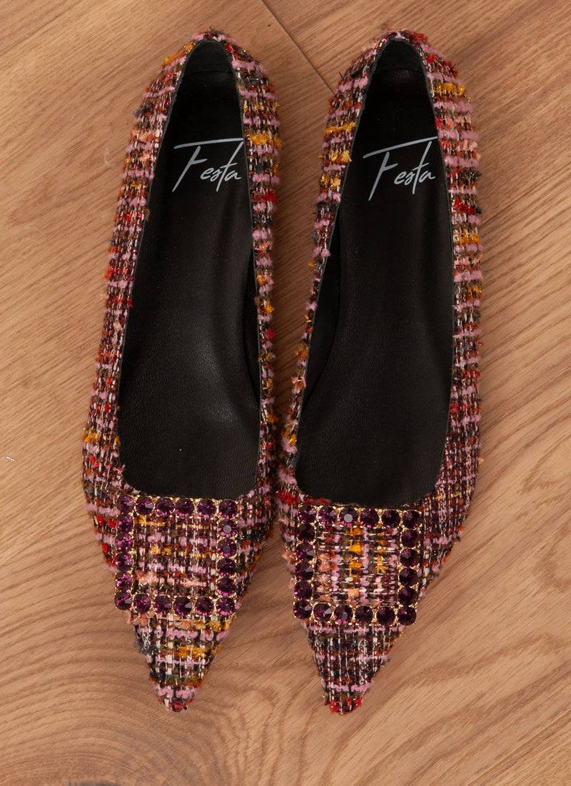 Roberto Festa Ballerina Rosa | Multicolor Kostenlose Rückgabe
