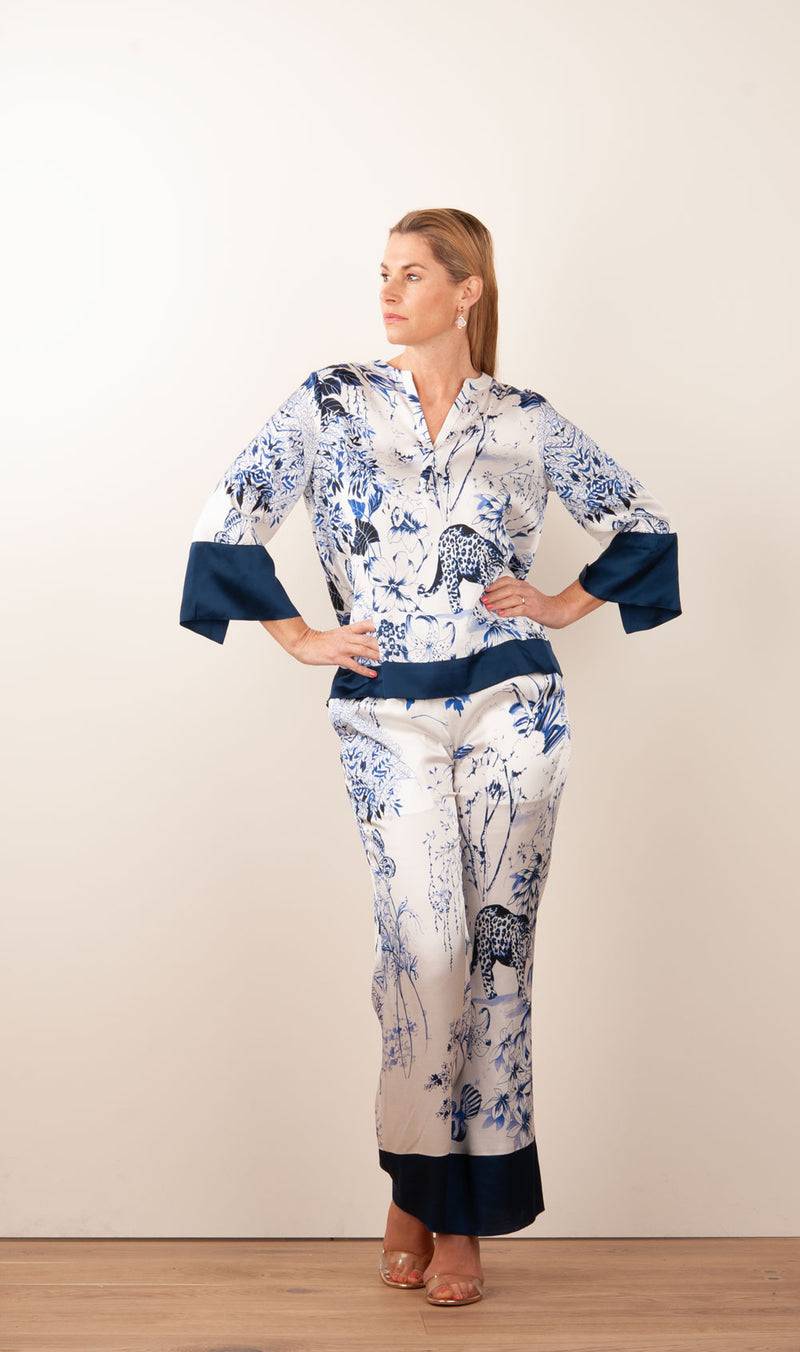 Grace Hose Blau | Grün | Multicolor Sonderangebot