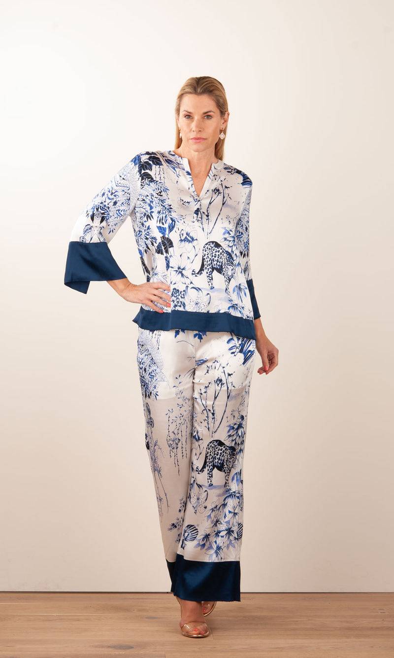 Grace Hose Blau | Grün | Multicolor Sonderangebot
